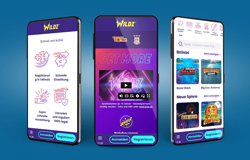 Wildz Casino Mobiele App
