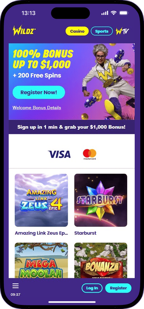 Wildz Casino Download Mobiele App